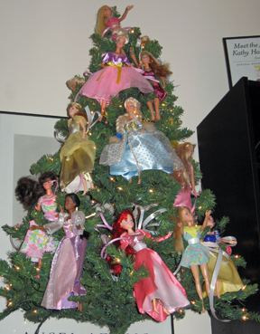 barbie doll christmas tree ornaments